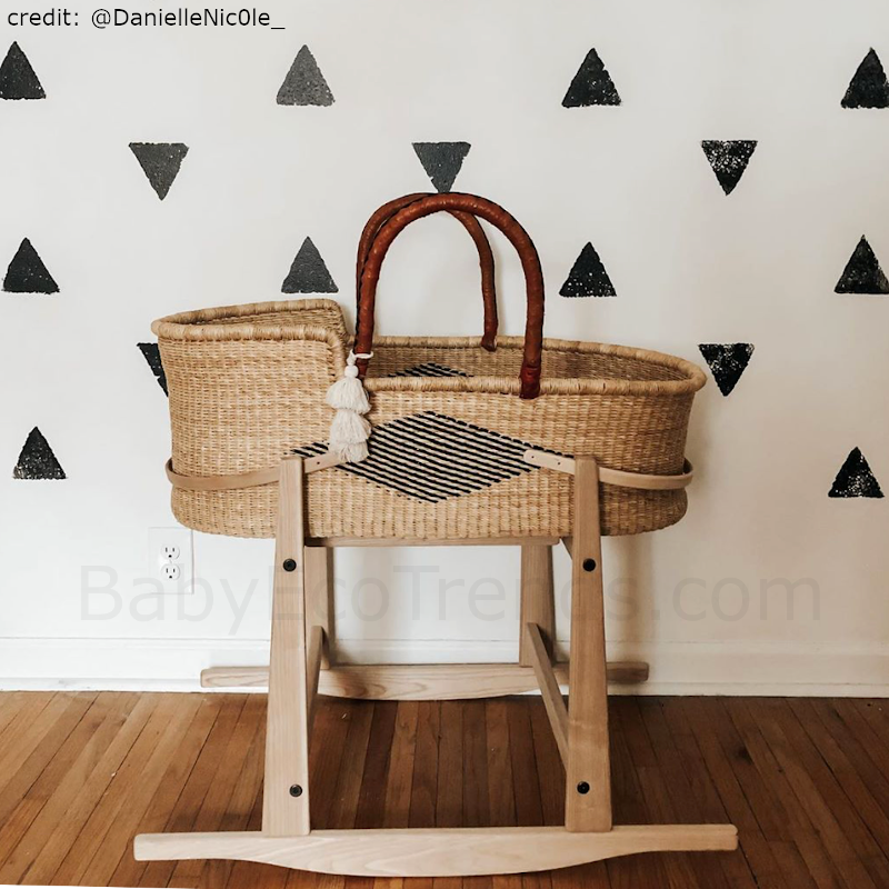 Addy Sage Kai Bolga Moses Basket Safe Room Sharing Baby Eco